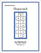 Hopscotch piano sheet music cover